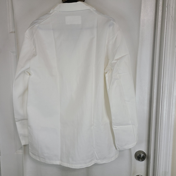 Angelica Lab Coat / Hospital Jacket, Size: 44R Color: White - Picture 11 of 14